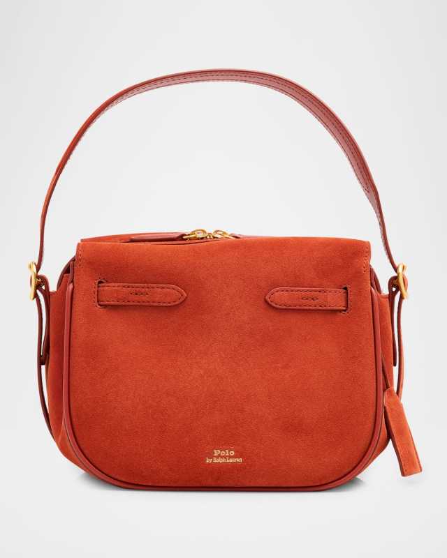 Polo ID Suede Mini Satchel